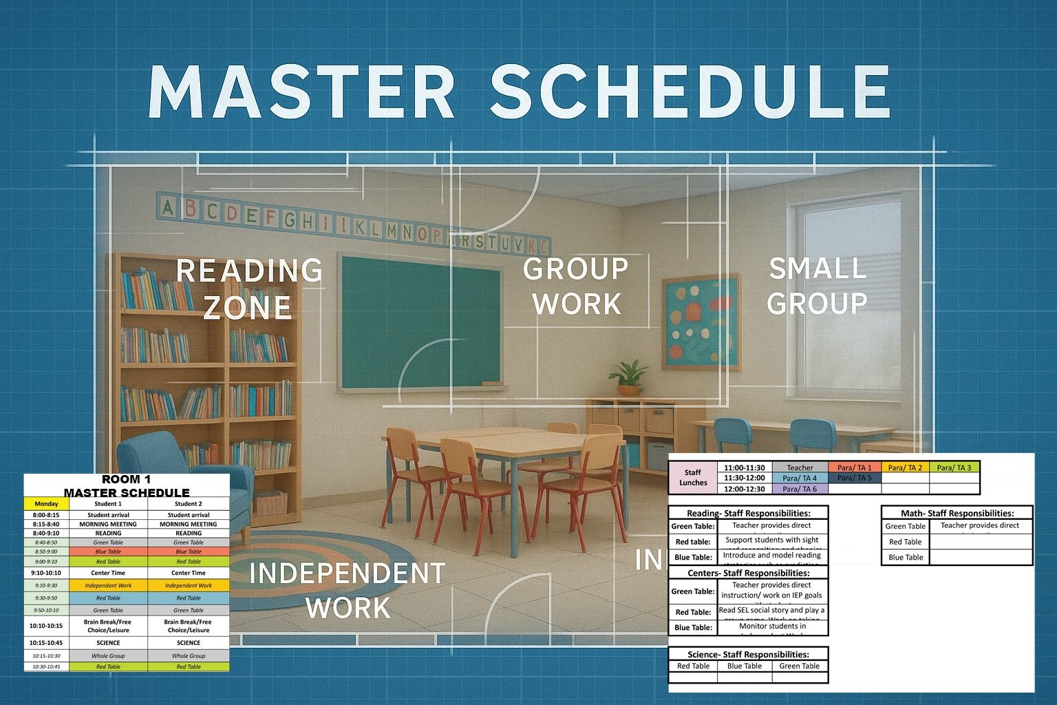 Master Schedule - Zoning